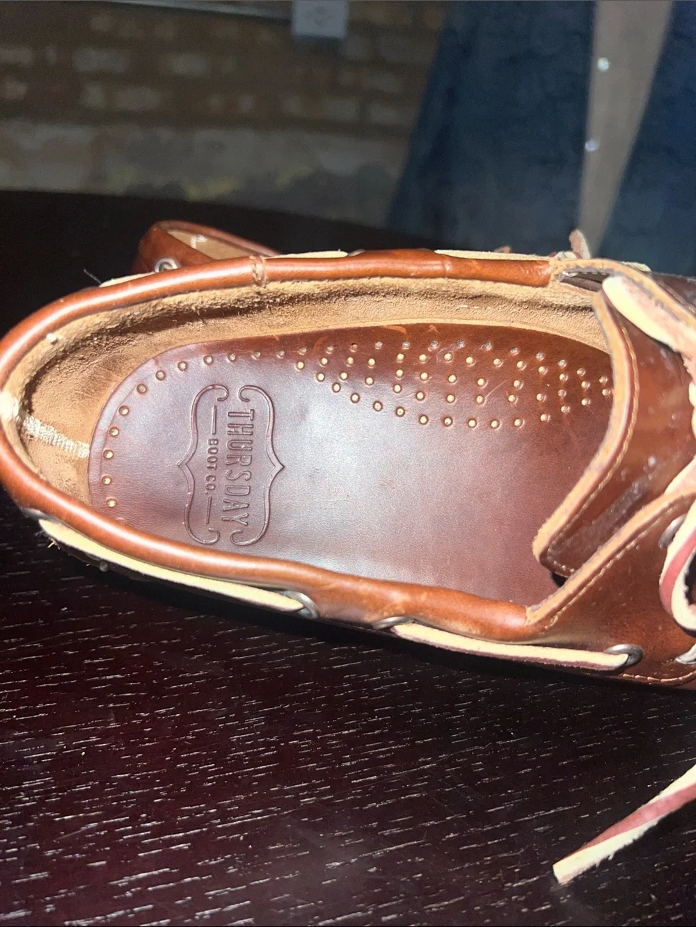 Thursday men’s boat shoes. Size 7 1/2.